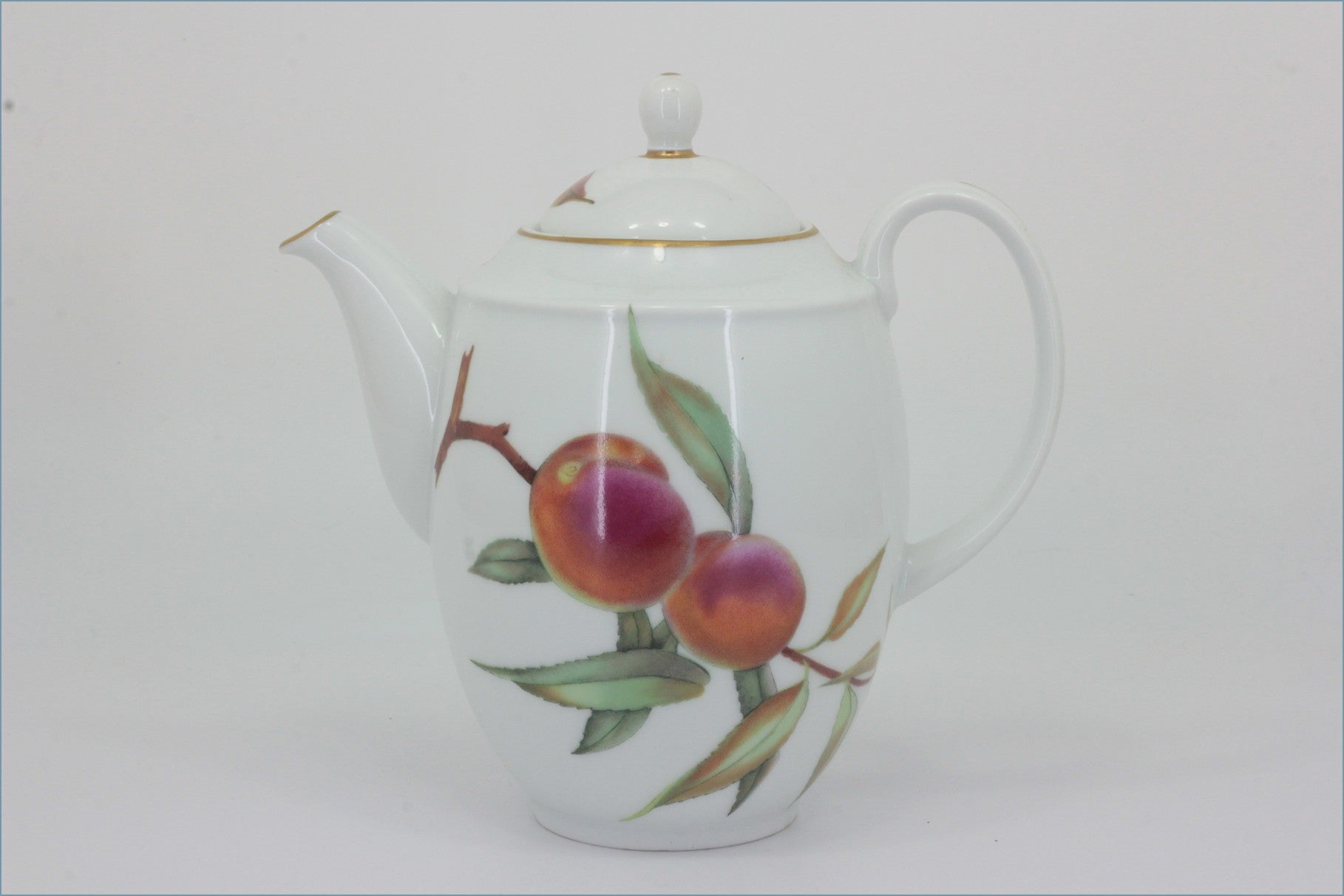 Royal Worcester - Evesham Gold - Coffee Pot (Malvern Shape) 