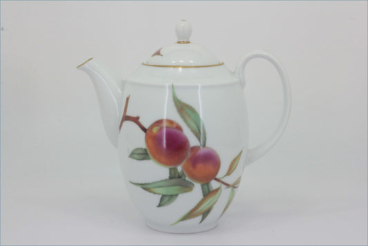 Royal Worcester - Evesham Gold - Coffee Pot (Malvern Shape) 