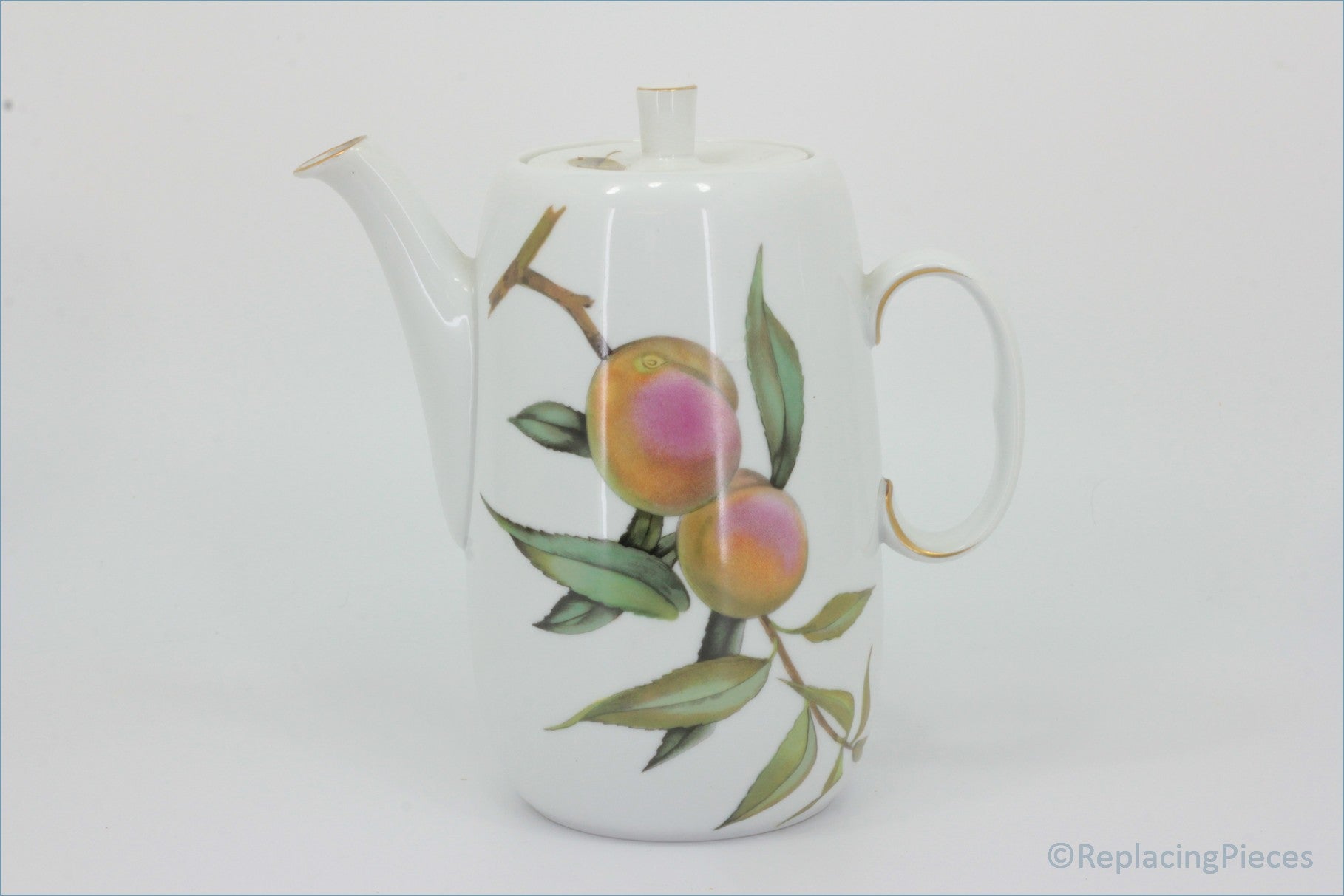 Royal Worcester - Evesham Gold - Coffee Pot (Severn Shape)