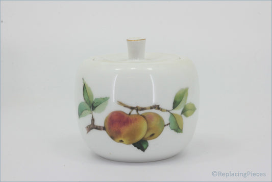 Royal Worcester - Evesham Gold - Lidded Sugar Bowl 