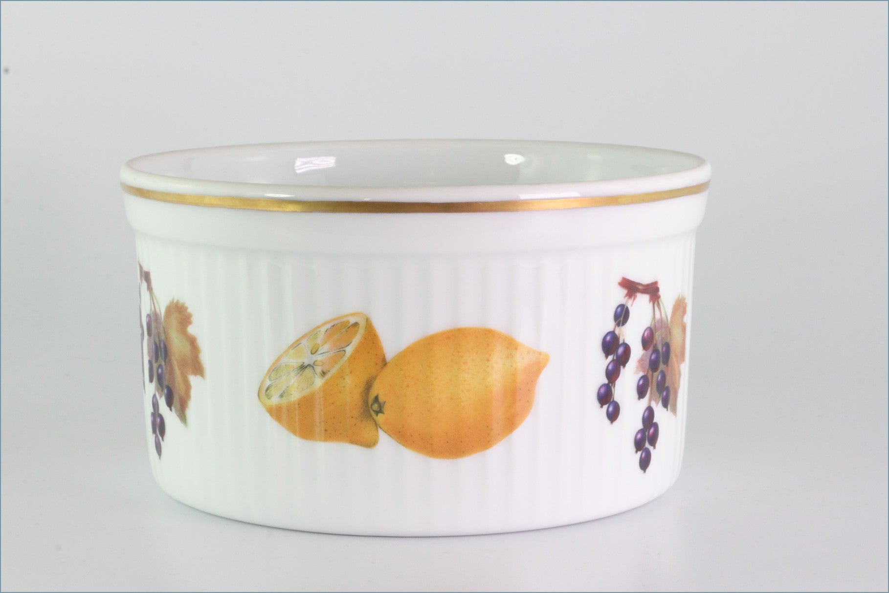 Royal Worcester - 6 1/4" Souffle Dish (Lemon)