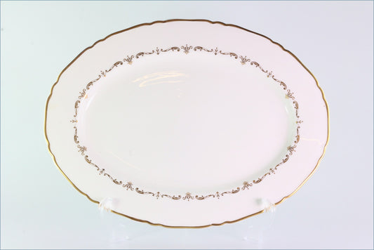 Royal Worcester - Gold Chantilly - 13 1/2" Oval Platter