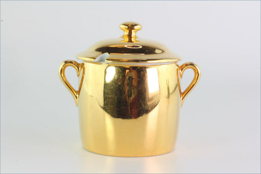 Royal Worcester - Gold Lustre - Jam Pot (Size 6 Shape 29)