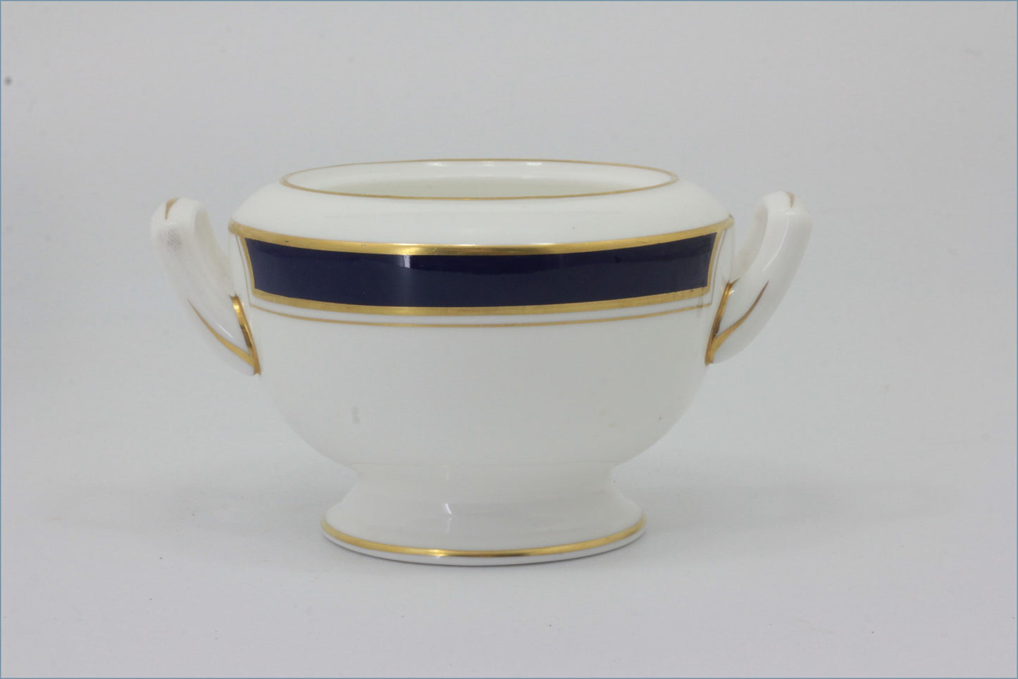 Royal Worcester - Howard (Cobalt Blue) - Lidded Sugar Bowl Base ONLY