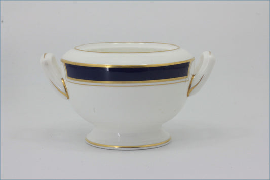Royal Worcester - Howard (Cobalt Blue) - Lidded Sugar Bowl Base ONLY