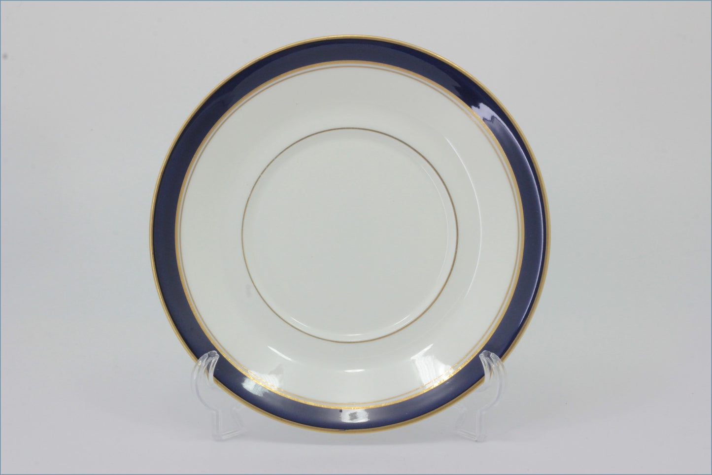 Royal Worcester - Howard (Cobalt Blue) - Tea Saucer (Straight Sided) 