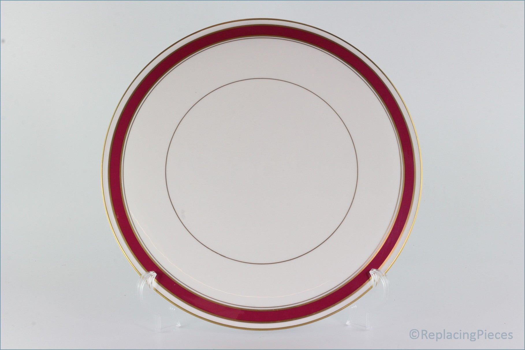 Royal Worcester - Howard (Ruby) - Gateau Plate – ReplacingPieces