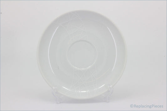 Royal Worcester - Jamie Oliver - White Embossed - Comfy Saucer