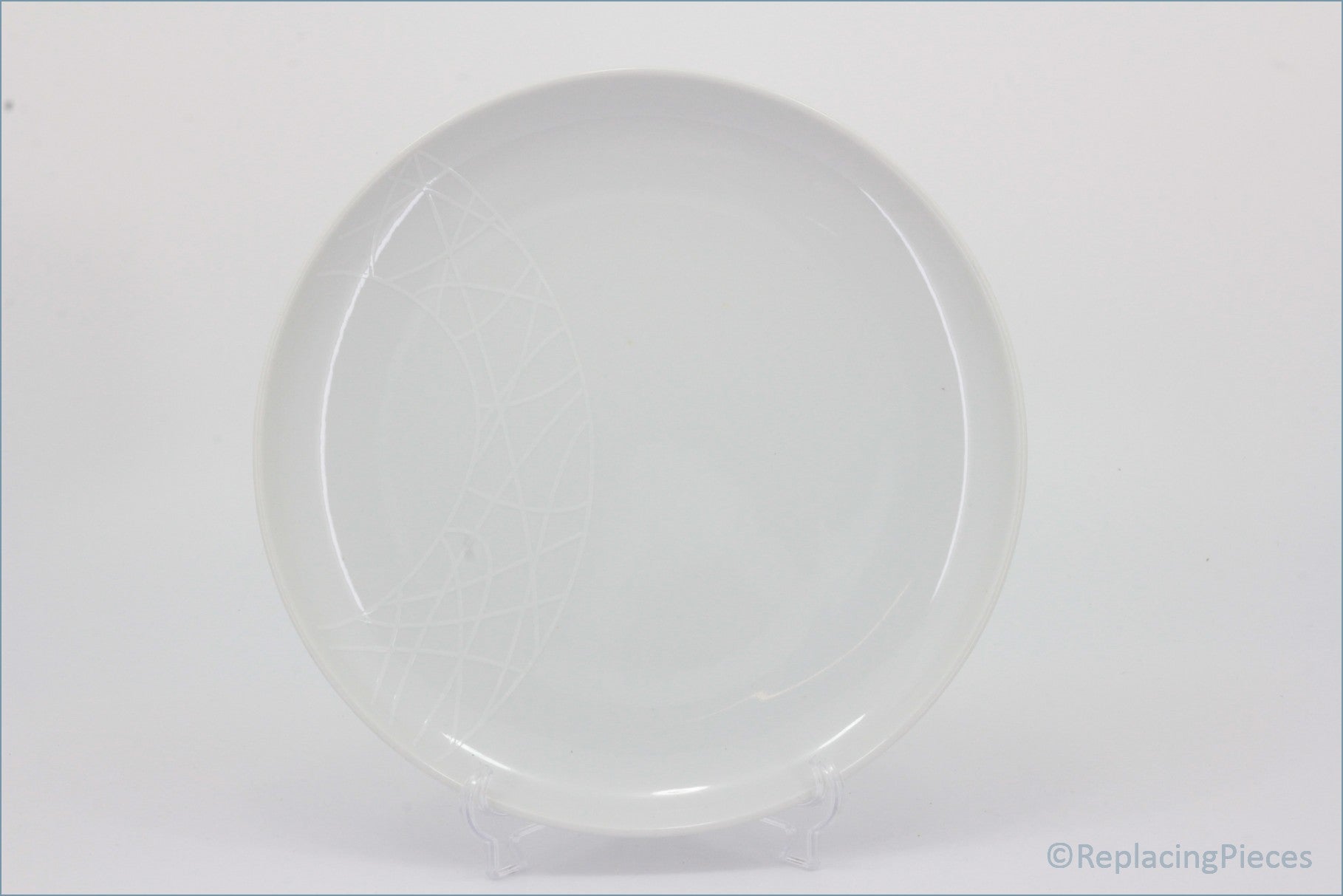 Royal Worcester - Jamie Oliver - White Embossed - 9 1/8" Luncheon Plate (Munchies)