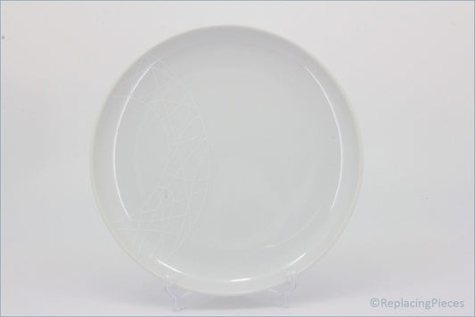 Royal Worcester - Jamie Oliver - White Embossed - 9 1/8" Luncheon Plate (Munchies)