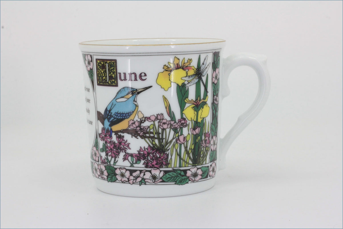 Royal Worcester - Months Of The Year - Mug (June)