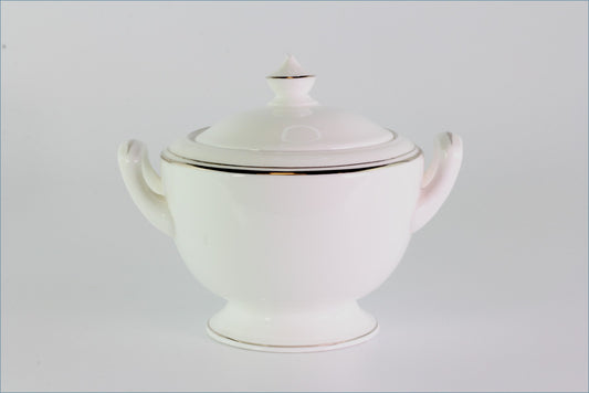 Royal Worcester - Silver Jubilee - Lidded Sugar Bowl