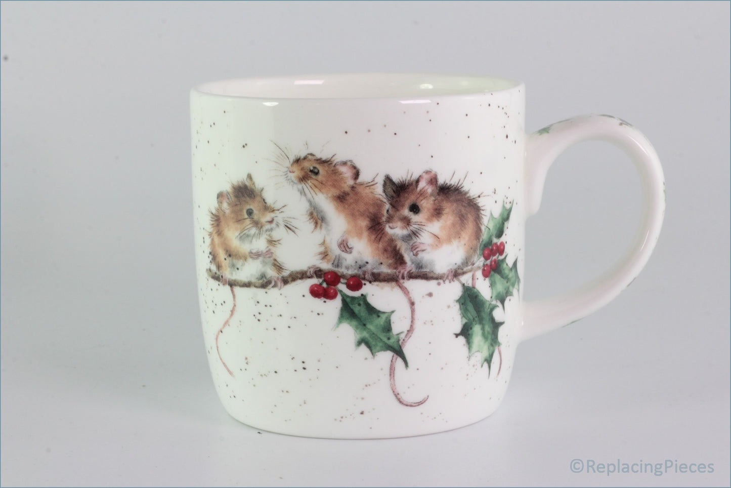 Royal Worcester - Wrendale Designs - Mug - Winter Mice