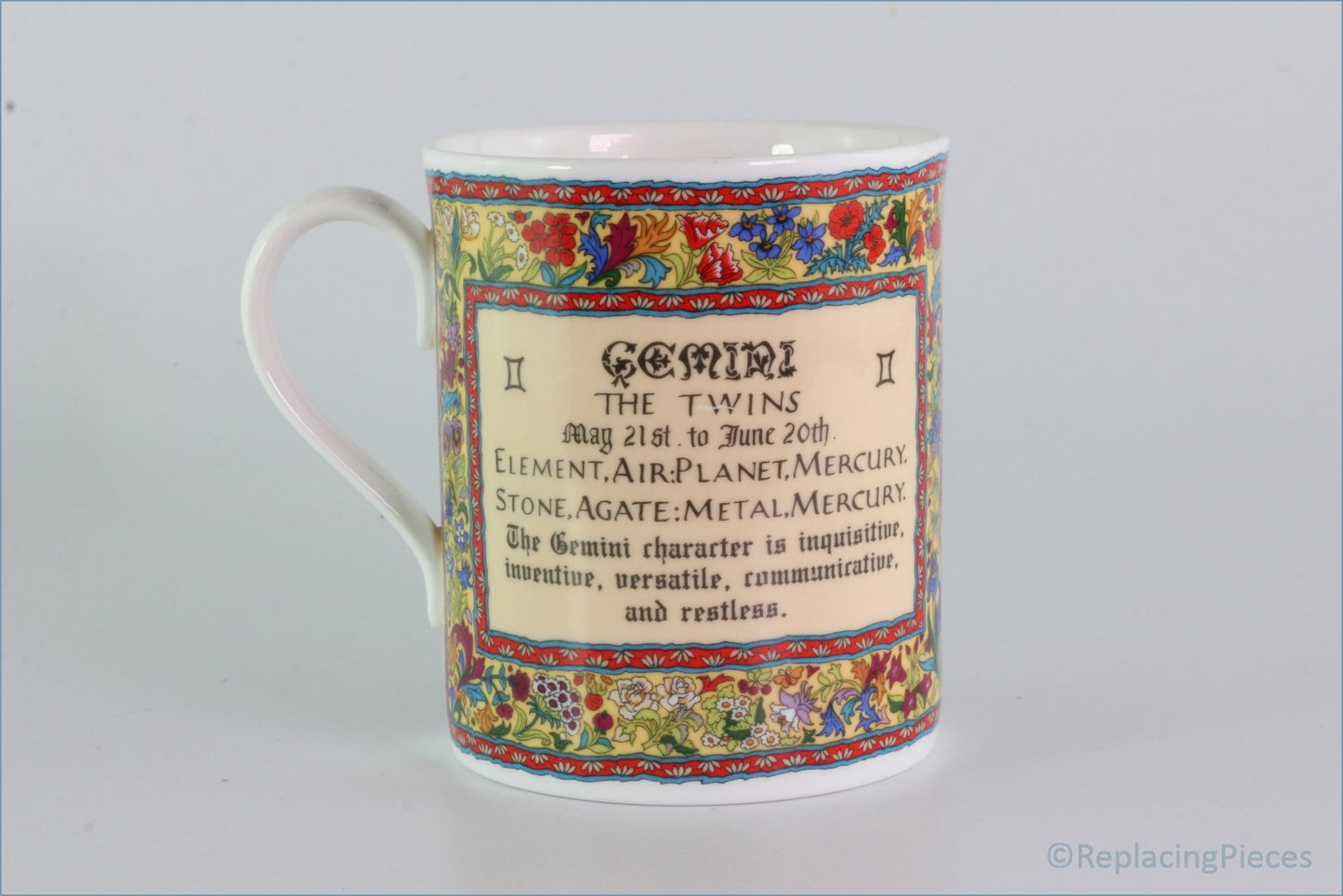 Royal Worcester - Zodiac - Mug (Gemini)