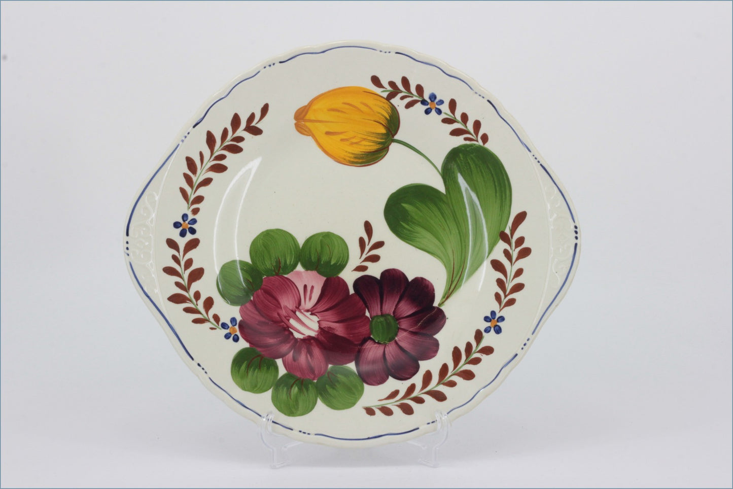 Simpsons - Belle Fiore - 10 5/8" Serving Plate (Woods Backstamp)