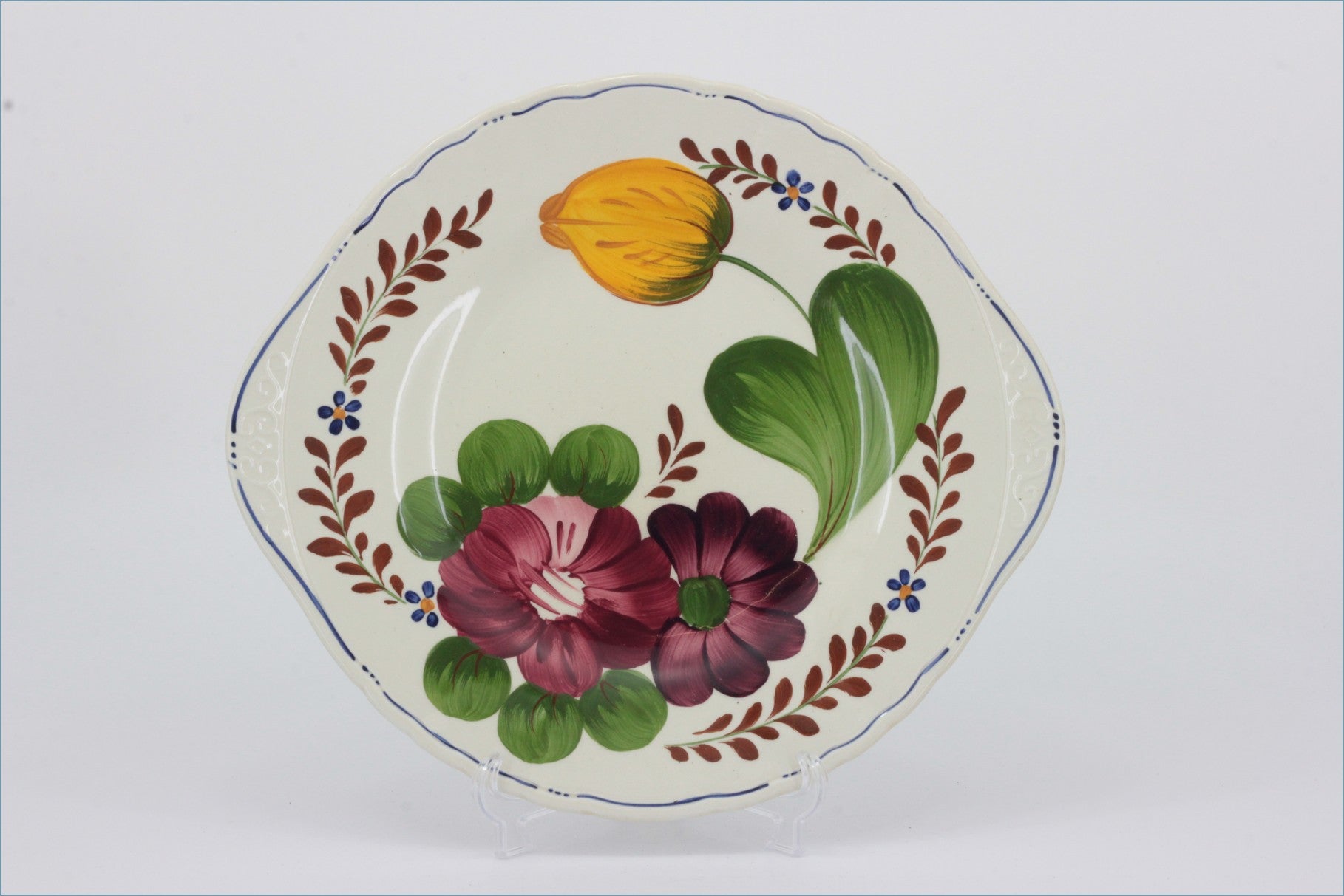 Simpsons - Belle Fiore - 10 5/8" Serving Plate (Woods Backstamp)