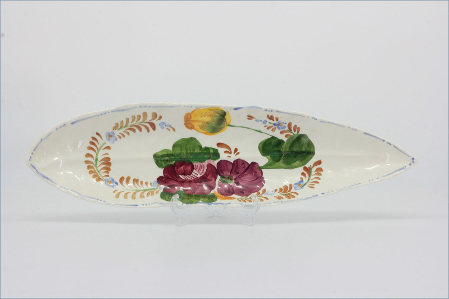 Simpsons - Belle Fiore - 16 1/2" Leaf Dish 