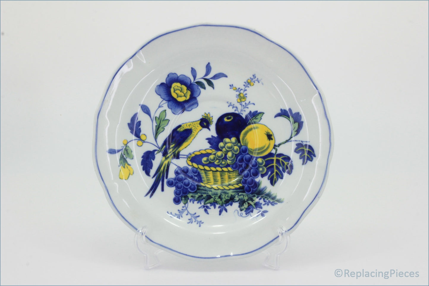 Spode - Blue Bird (S3274) - Soup Cup Saucer