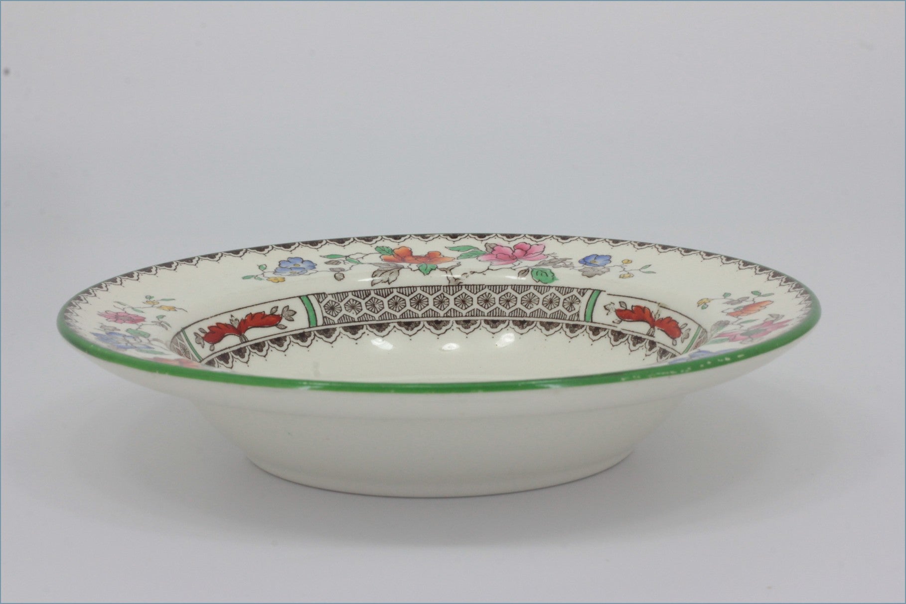 Spode - Chinese Rose - 6 5/8" Rimmed Fruit Saucer