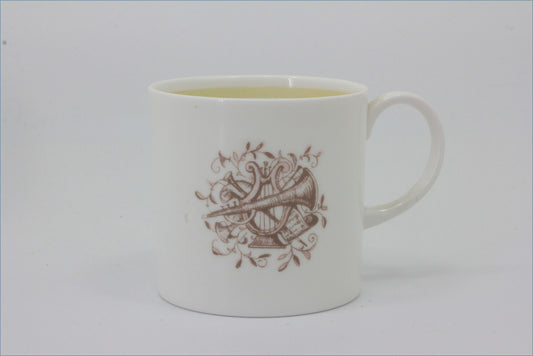 Susie Cooper - Musical Instruments - Coffee Cup (Mustard)