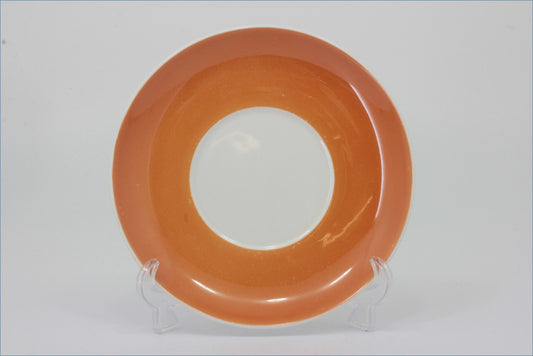 Susie Cooper - Musical Instruments - Coffee Cup Saucer (Orange)