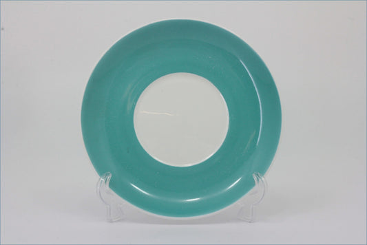 Susie Cooper - Musical Instruments - Coffee Cup Saucer (Turquoise)