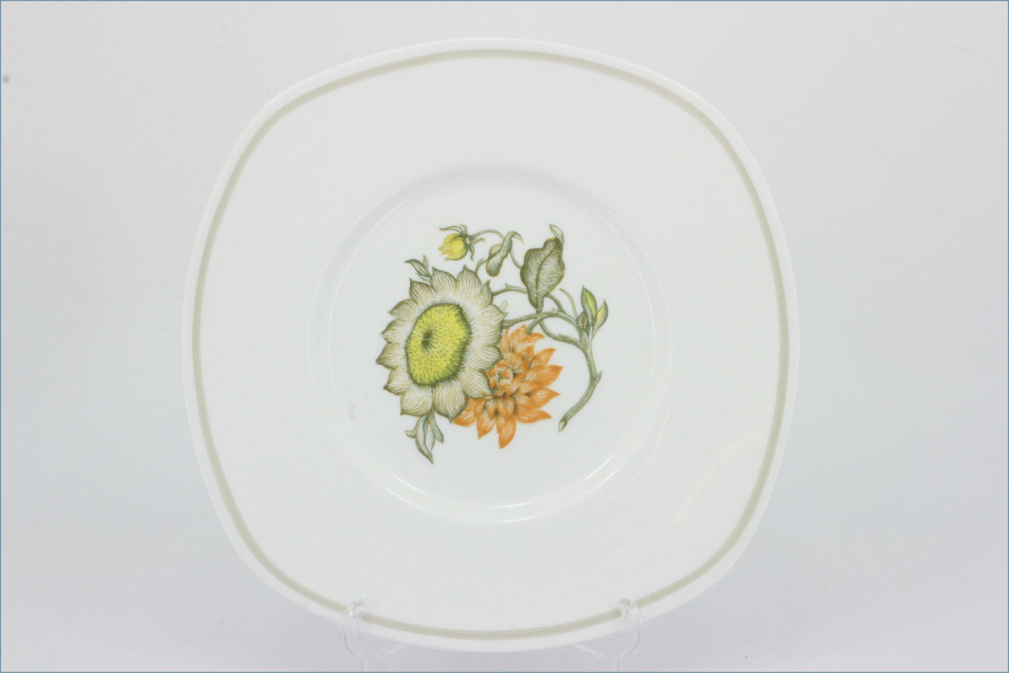 Wedgwood (Susie Cooper) - Sunflower - Bread & Butter Serving Plate