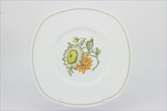 Wedgwood (Susie Cooper) - Sunflower - Bread & Butter Serving Plate