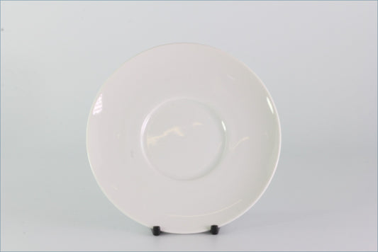 Thomas - Medaillon (White) - Coffee Can Saucer