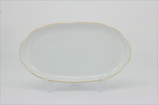 Thomas - White With Thin Gold Band - 7 3/4" Entree Dish