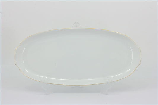 Thomas - White With Thin Gold Band - Sandwich Tray