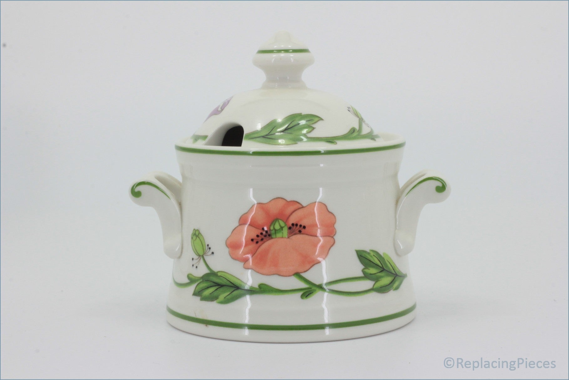 Villeroy & Boch - Amapola - Lidded Sugar Bowl (Handled)