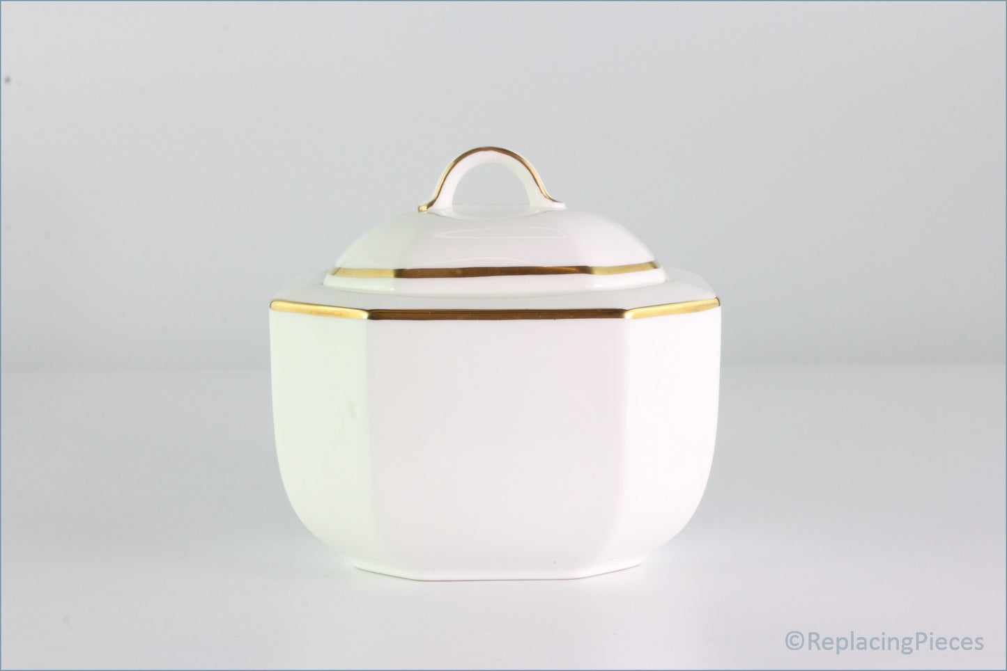 Villeroy & Boch - Black Pearl - Lidded Sugar Bowl