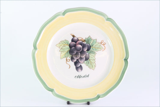 Villeroy & Boch - French Garden Fleurence - 8 1/4" Salad Plate (Merlot)