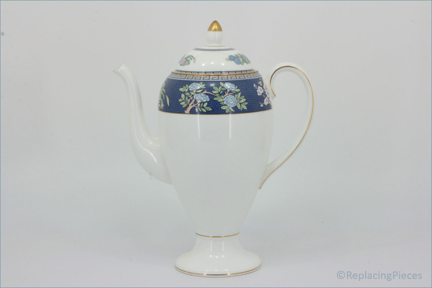 Wedgwood - Blue Siam - Coffee Pot