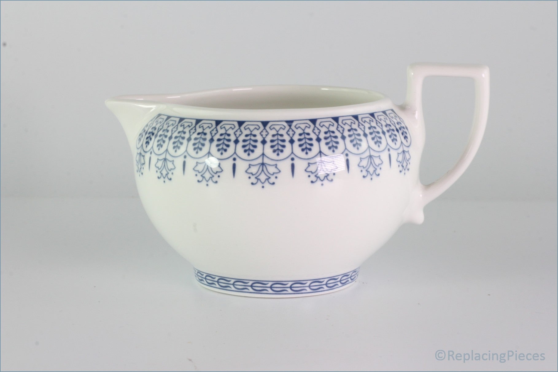 Wedgwood - Blue Tonquin - Cream Jug