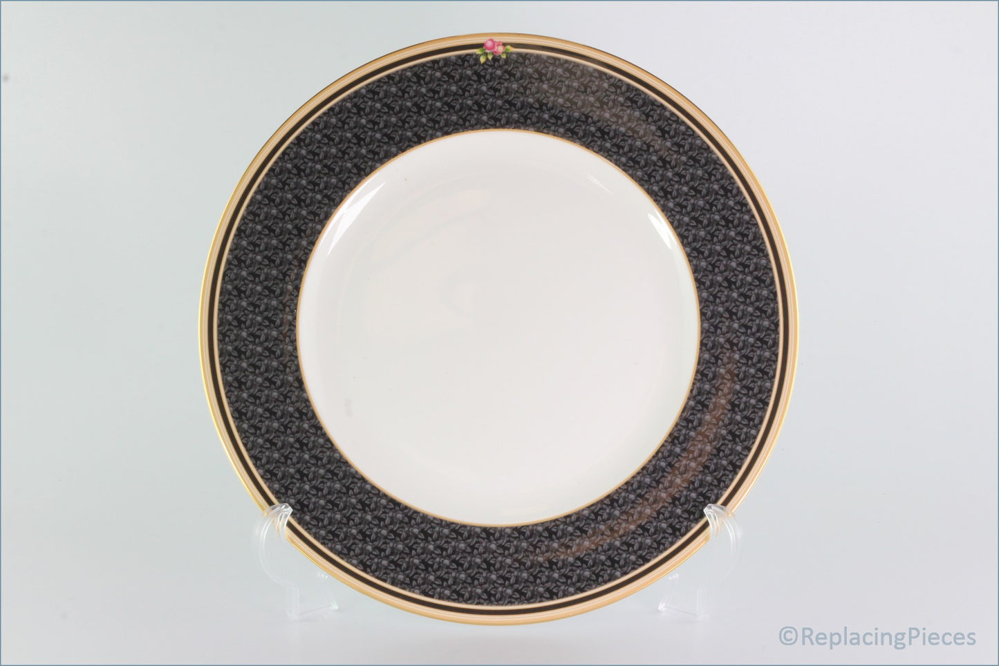 Wedgwood - Clio - Dinner Plate (Black Damask)