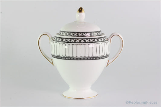 Wedgwood - Colonnade (Black) (R4340) - Lidded Sugar Bowl