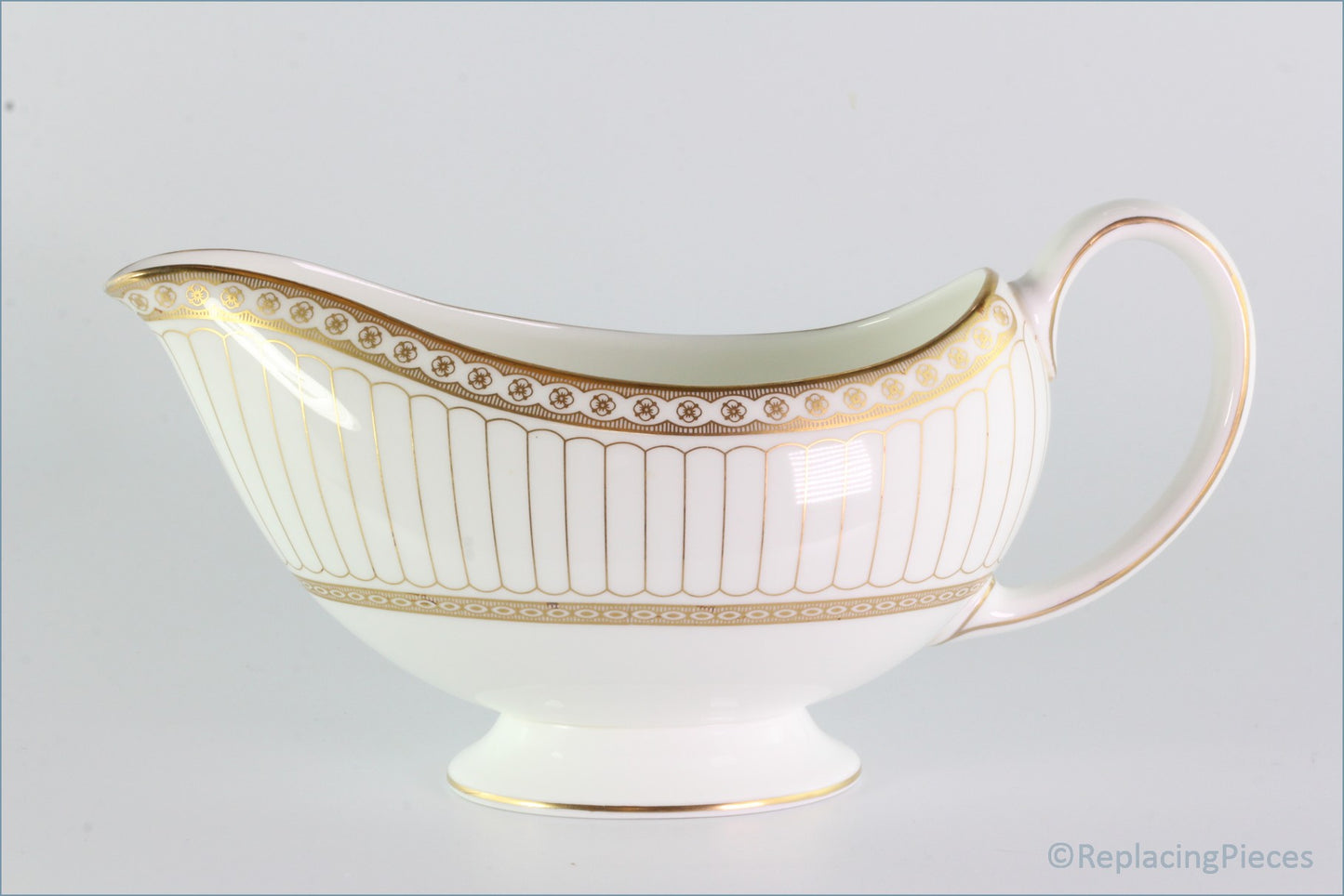 Wedgwood - Colonnade Gold (W4339) - Gravy Boat