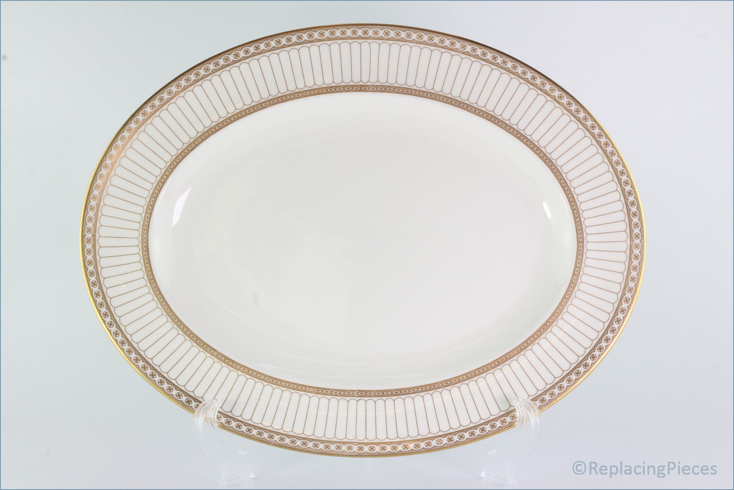 Wedgwood - Colonnade Gold (W4339) - 13 3/4" Oval Platter