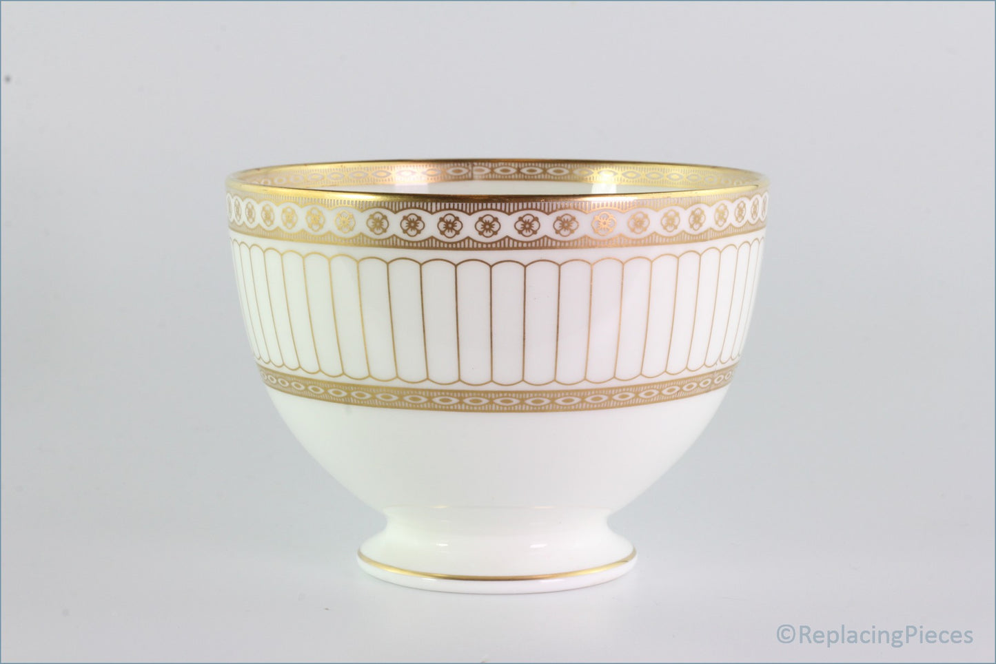 Wedgwood - Colonnade Gold (W4339) - Open Sugar Bowl