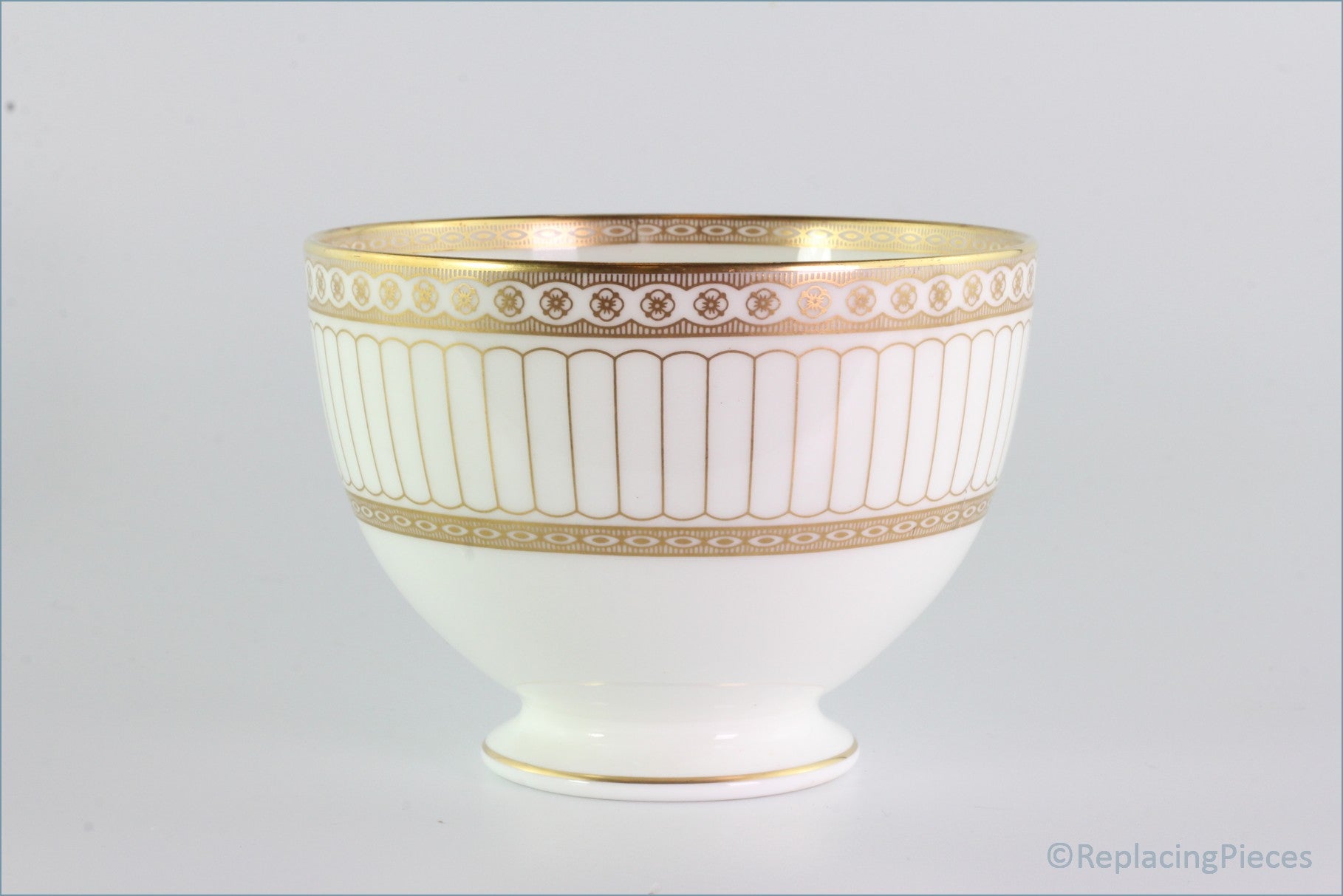 Wedgwood - Colonnade Gold (W4339) - Open Sugar Bowl