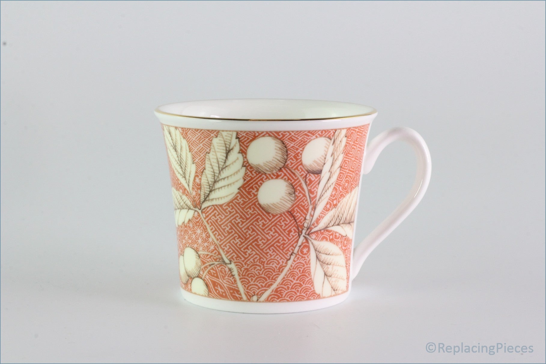 Wedgwood - Frances (Peach) - Coffee Cup