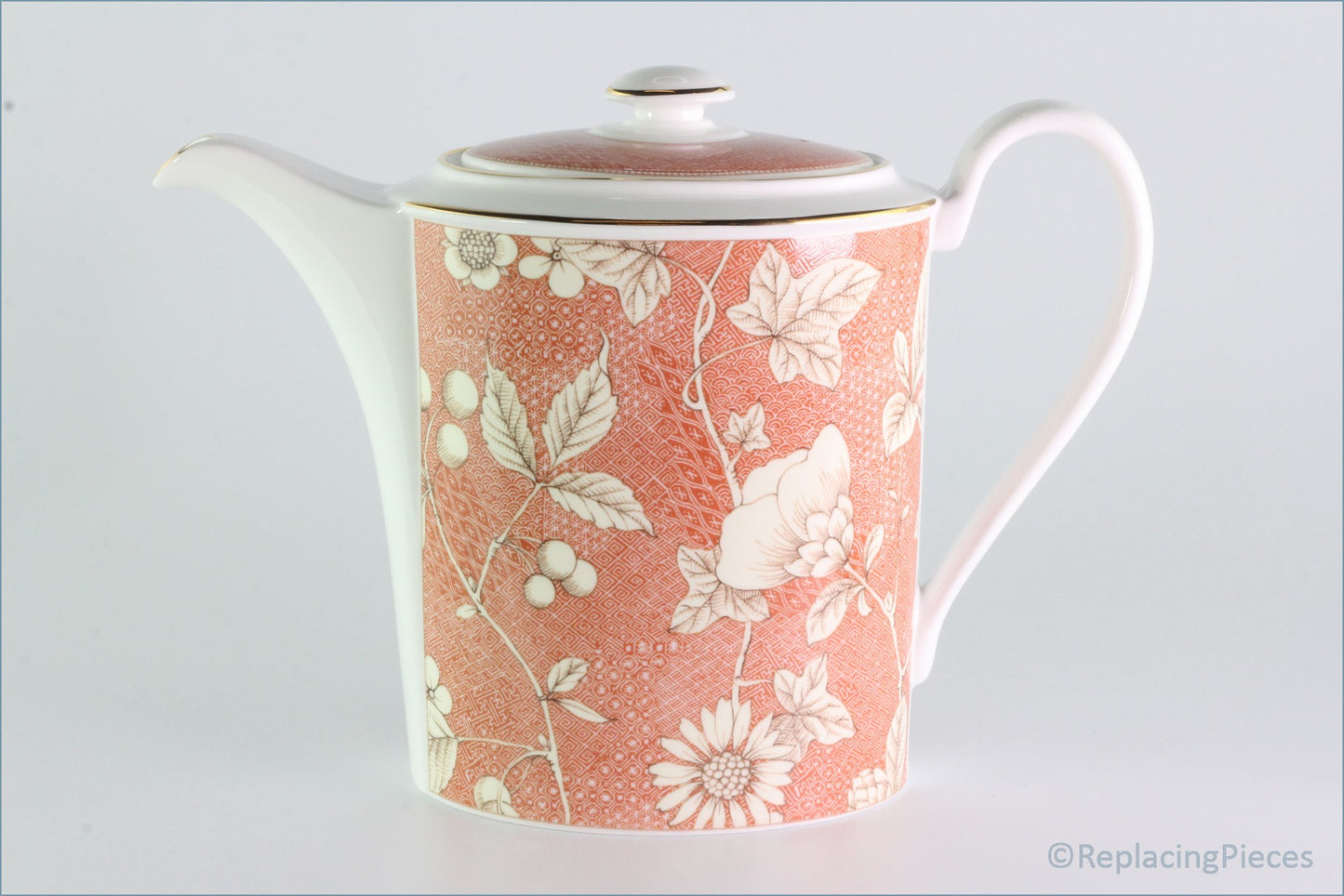 Wedgwood - Frances (Peach) - Coffee Pot