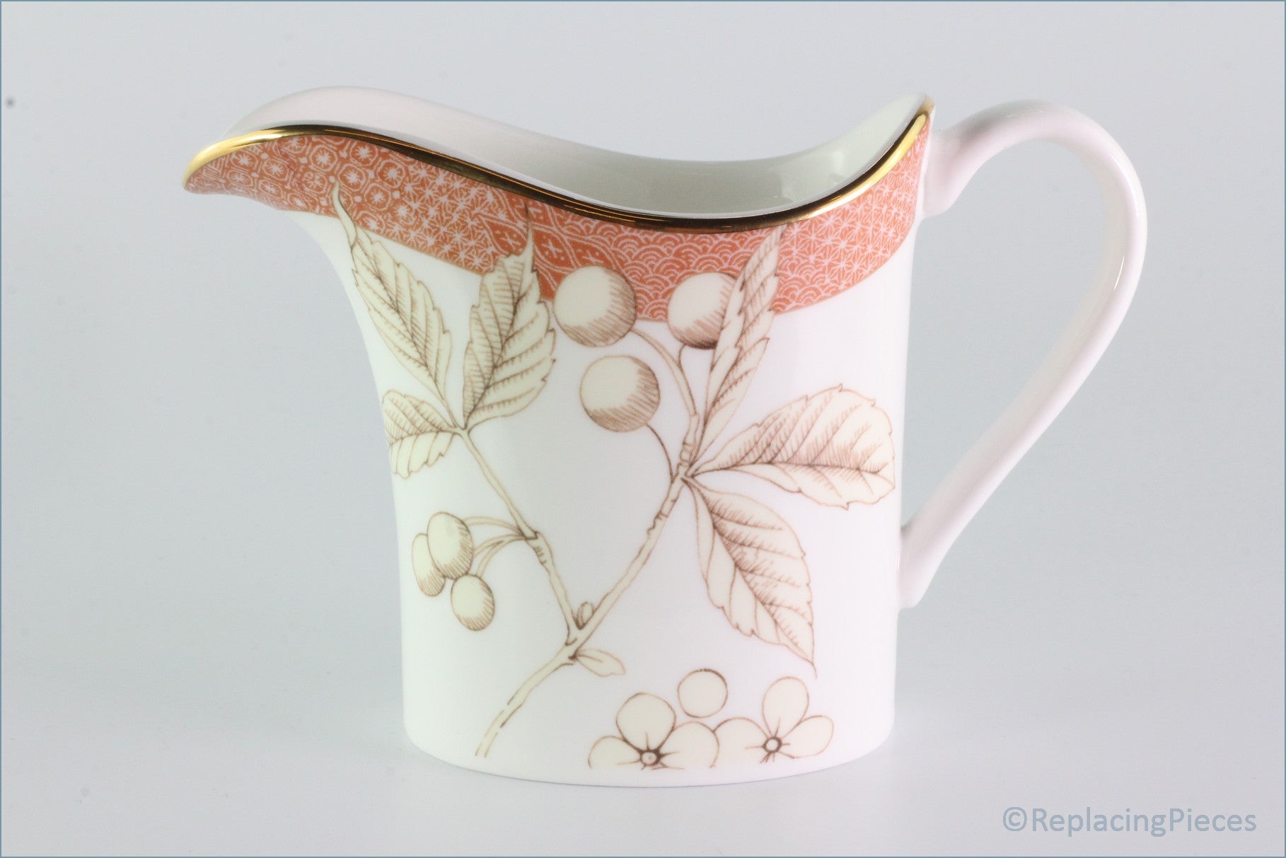 Wedgwood - Frances (Peach) - Milk Jug