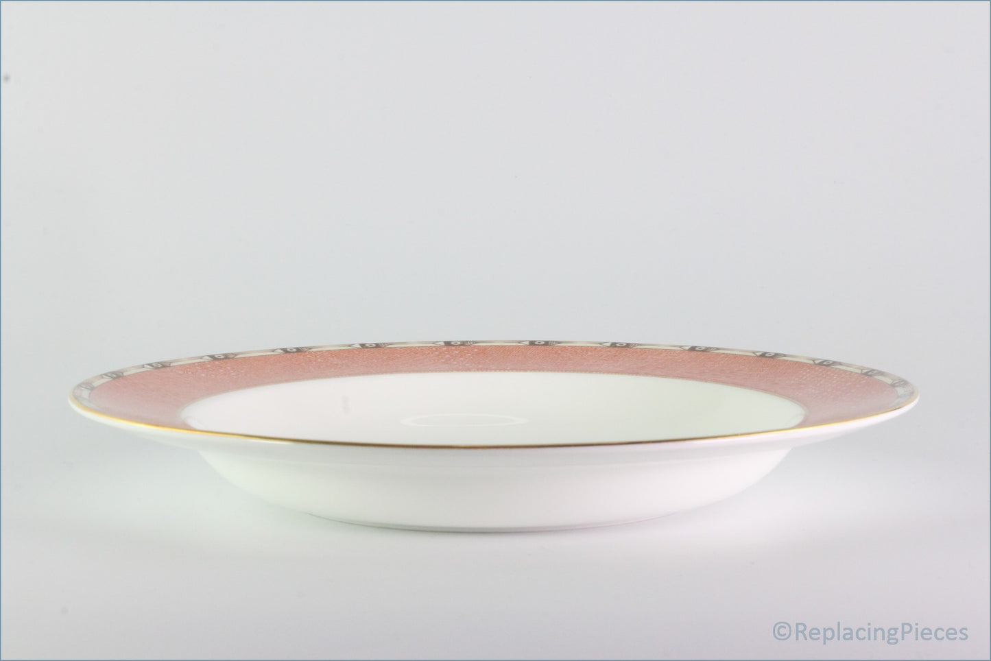 Wedgwood - Frances (Peach) - 9" Rimmed Bowl