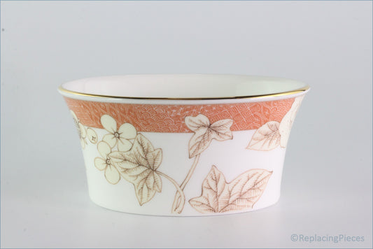 Wedgwood - Frances (Peach) - Sugar Bowl