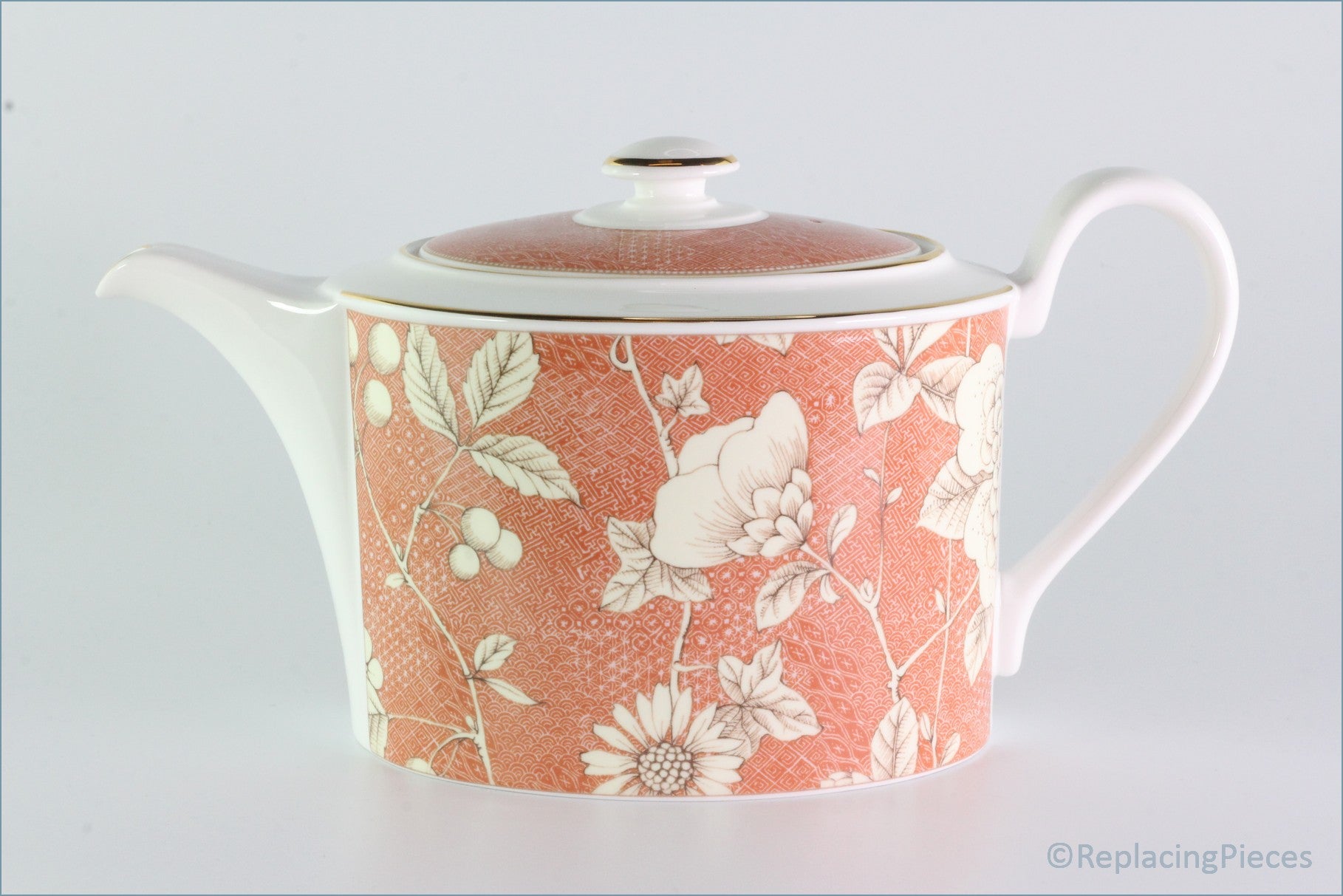 Wedgwood - Frances (Peach) - Teapot