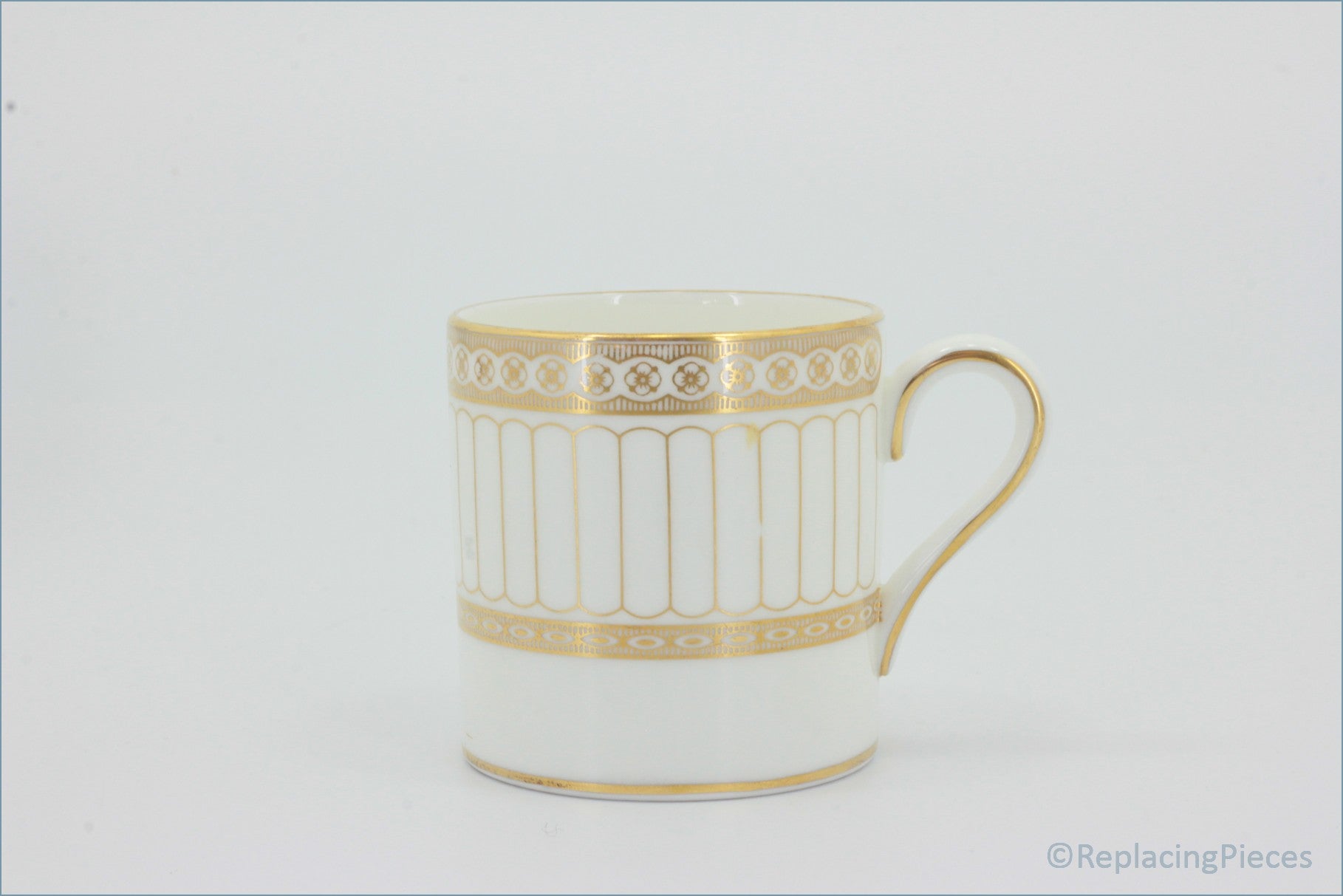 Wedgwood - Colonnade Gold (W4339) - Coffee Cup (Raised Base)