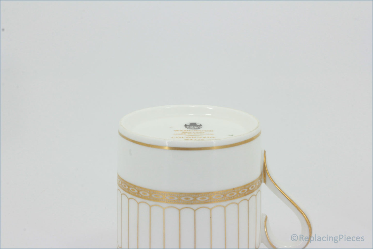 Wedgwood - Colonnade Gold (W4339) - Coffee Cup (Raised Base)